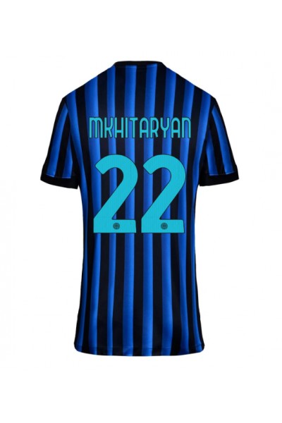 Inter Milan Henrikh Mkhitaryan #22 Jalkapallovaatteet Naisten Kotipaita 2025-26 Lyhythihainen Inter Milan Henrikh Mkhitaryan #22 Jalkapallovaatteet Naisten Kotipaita 2025-26 Lyhythihainen
